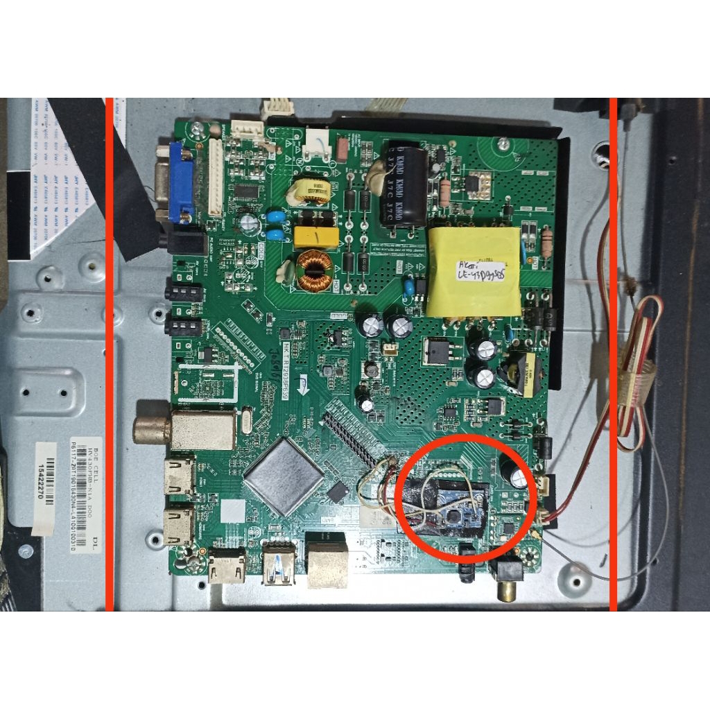 MB AKARI LE-43D99SBS LE-43D99 LE43D99SBS รับประกัน 1 เดือน