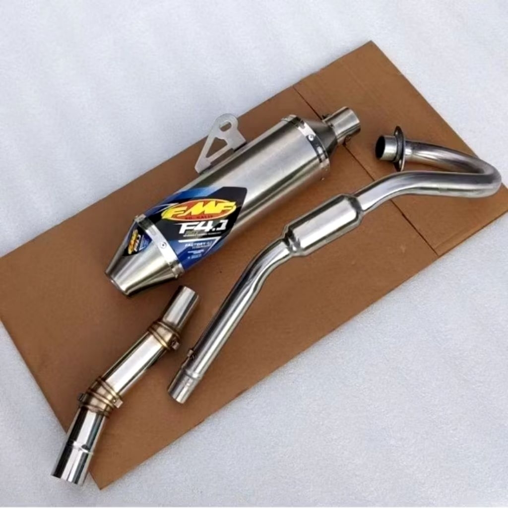 ไอเสีย FMF F4.1 สําหรับ Ksr110 Ksr110 pro Msx125 Xtz125/150 Xr150/200 Klx150 Crf150 dtracker Nxr125/