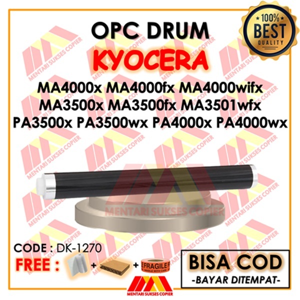 OPC DRUM COMPATIBLE KYOCERA MA4000x MA4000fx MA4000wifx MA3500x MA3500fx MA3501wfx PA3500wx PA4000x 