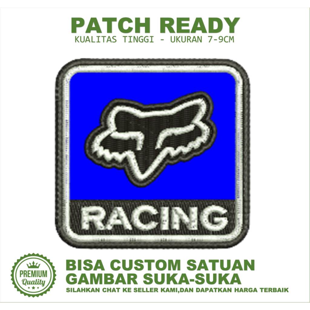 EMBLEM PATCH EMBROIDERY RACING EMBROIDERY TESTIMONI-BC