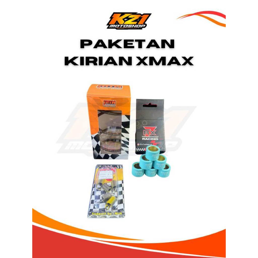 CVT XMAX ROLLER SPRING Package XMAX 1500 CENTRI SPRING XMAX Rx7 Roller