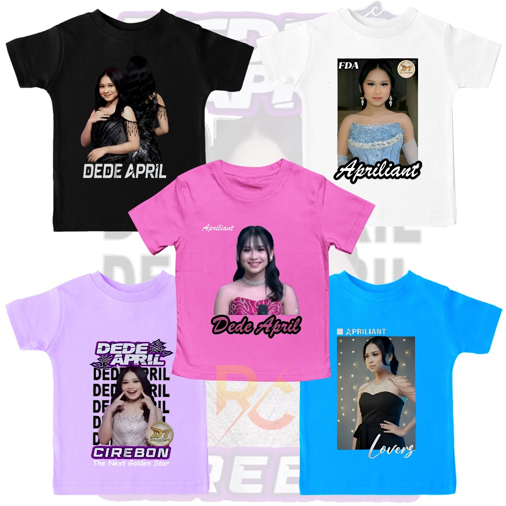 DE DE APRIL ACADEMI D7 APRIL LOVERS CHILDRENS เสื้อยืด BOYS เสื้อผ้าเด็กผู้หญิง