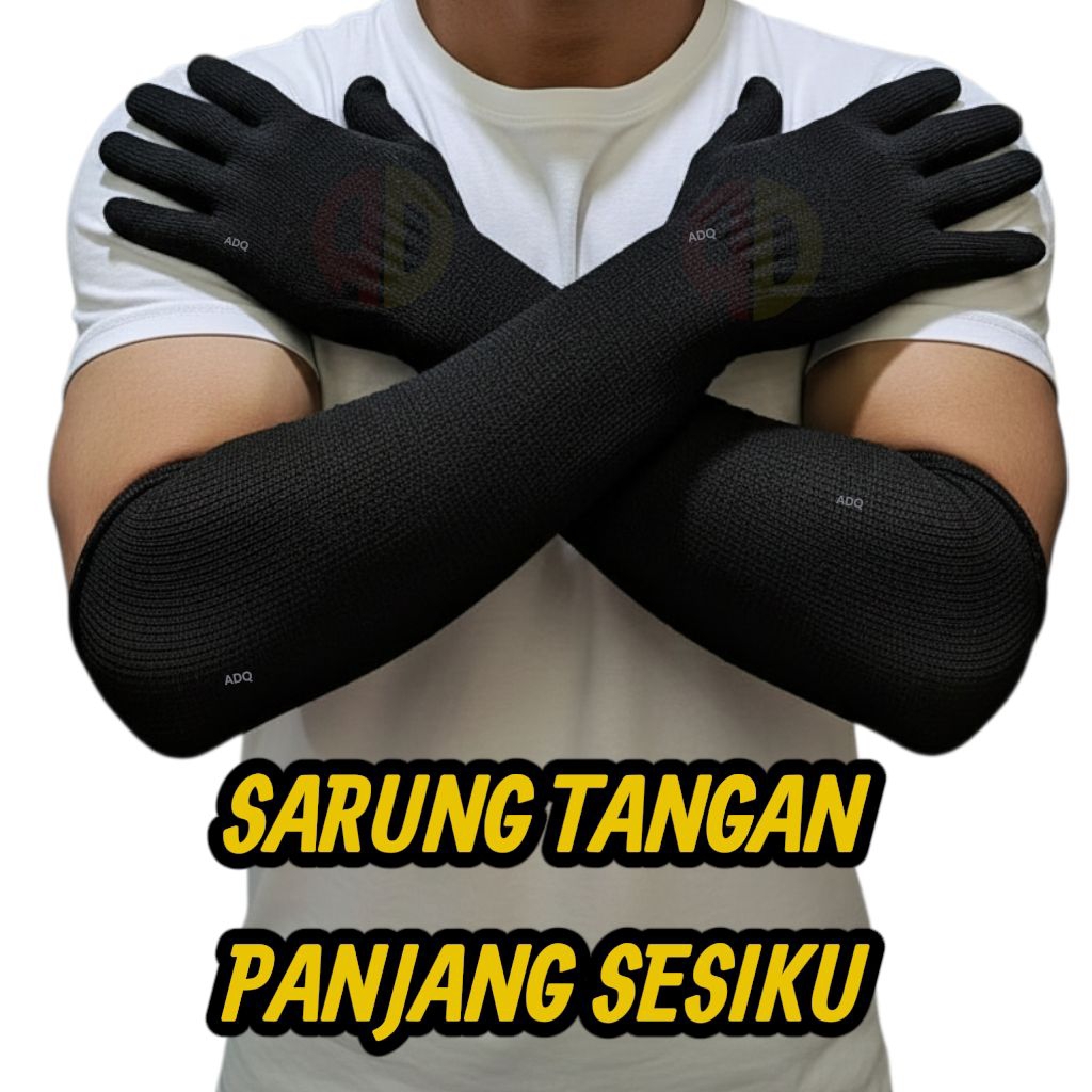 LONG FIVE FINGER BIKE CUFF ถุงมือ/LONG FIVE FINGER SPORT GLOVES/ถุงมือ lupo ยาว/ADQ