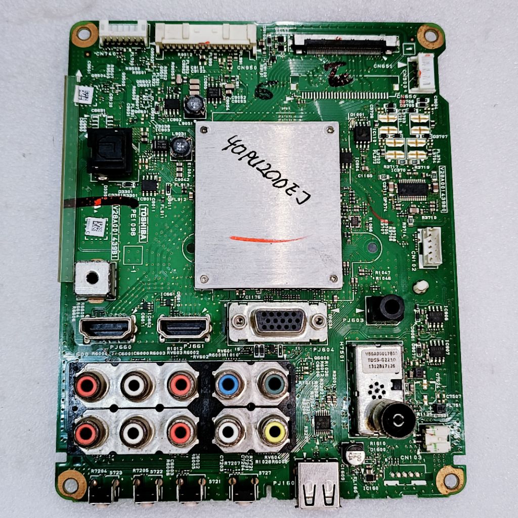 Toshiba 40pu200ej - mb toshiba 40pu200ej - ทีวีเมนบอร์ด toshiba 40pu200ej - ทีวีเมนบอร์ด toshiba 40p