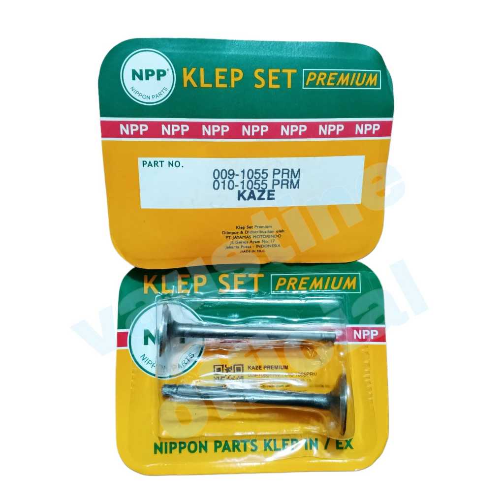 ชุดวาล์ว UMBRELLA IN EX KAWASAKI KAZE ORI NPP