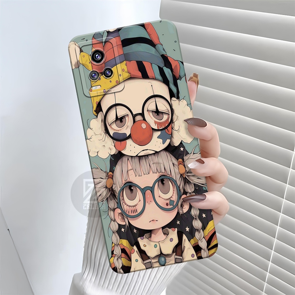 Softcase Hp Vivo V20 4Gแฟชั่นกรณีการ์ตูนกรณีVivo V20 4GซิลิโคนTpu Proกล้องKesing Vivo V20 4Gฝาครอบป้