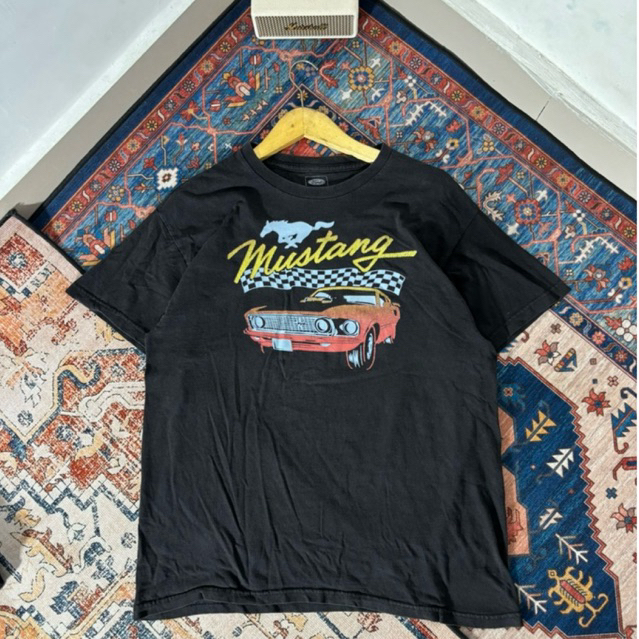 เสื้อยืด Ford Mustang Black Second