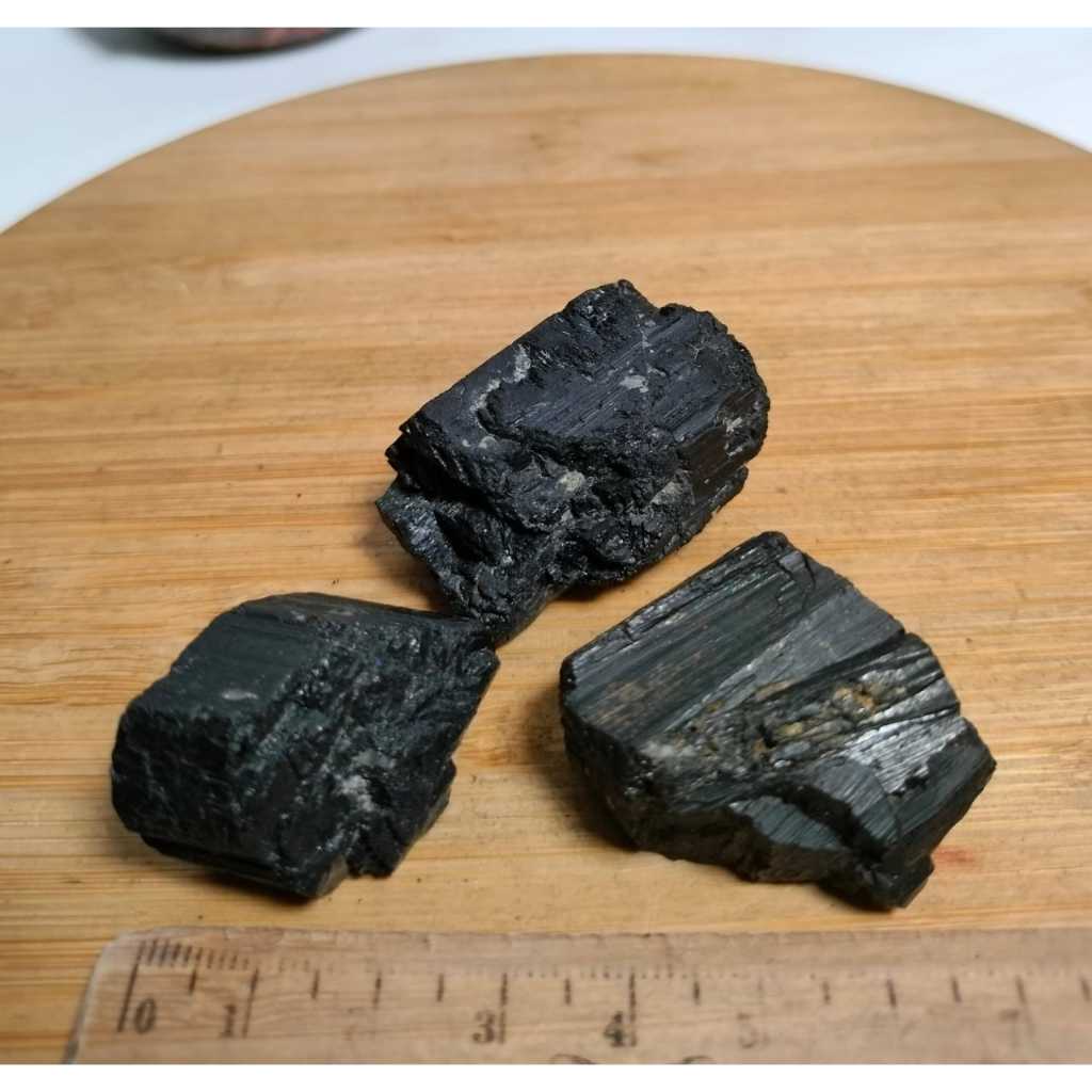 Natural Black Tourmaline หยาบ (4)