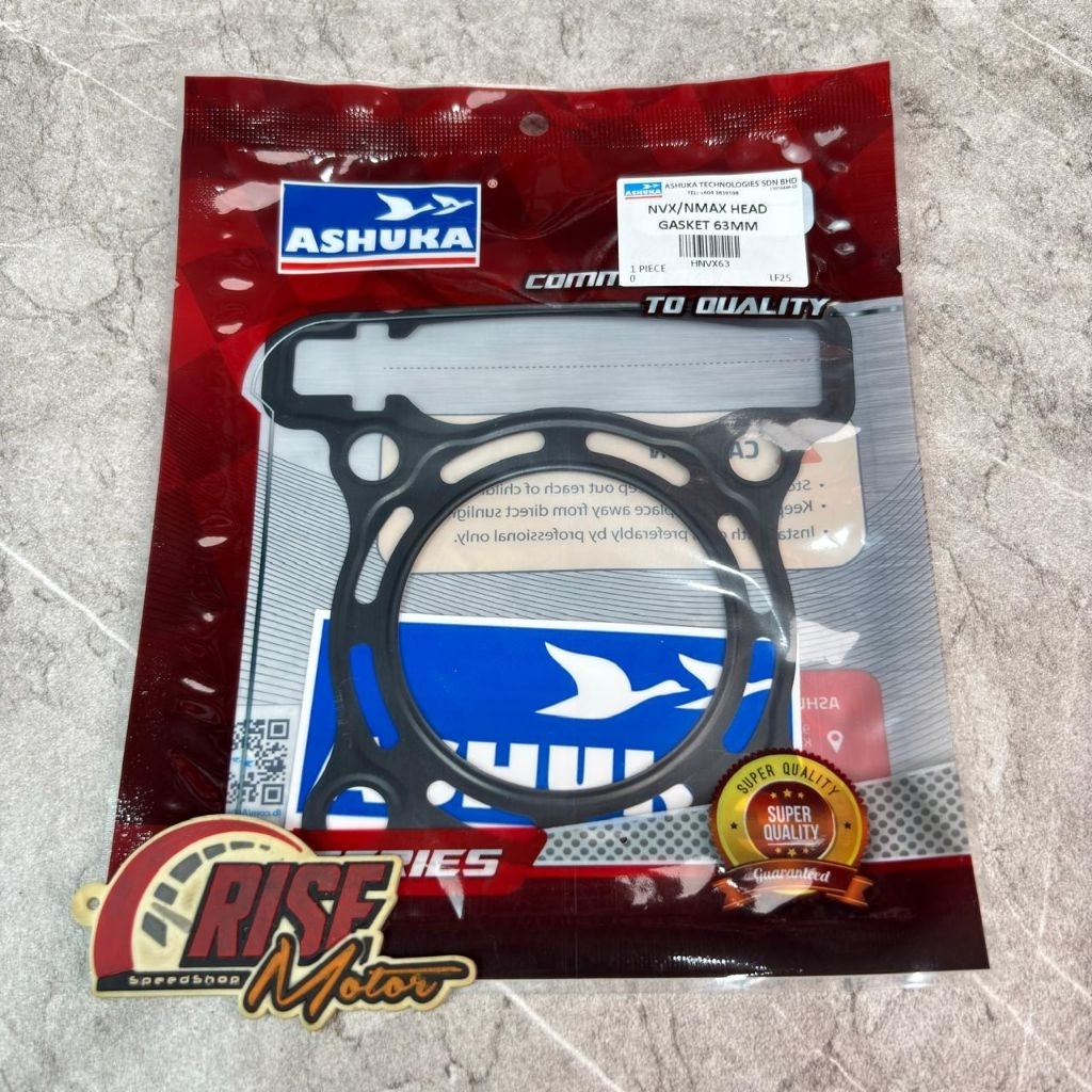 NMAX AEROX 63 ASHUKA อุปกรณ์แก๊สหัวโลหะ