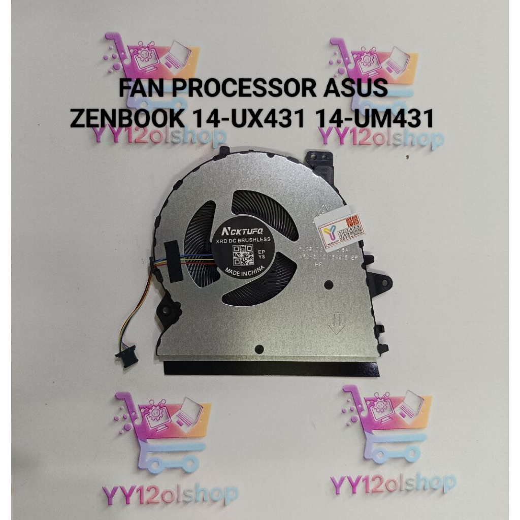 ASUS ZENBOOK 14-UX431 14-UM431 S431 BX431 S4500F U4500F พัดลมโปรเซสเซอร์