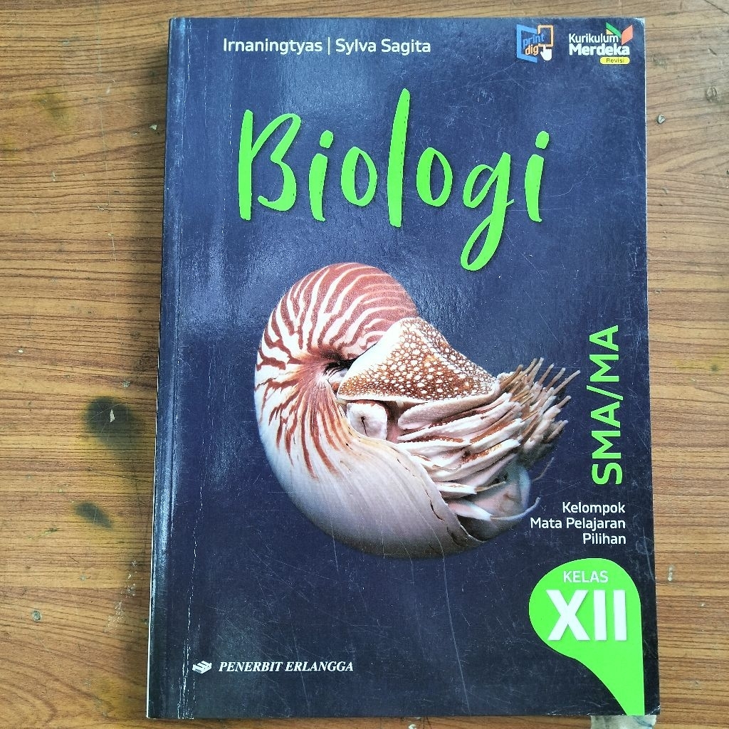 TEXTBOOK / BIOLOGY สําหรับเกรด SCHOOL สูง XII INDEPENDENT CURRICUM REVISED ต้นฉบับ
