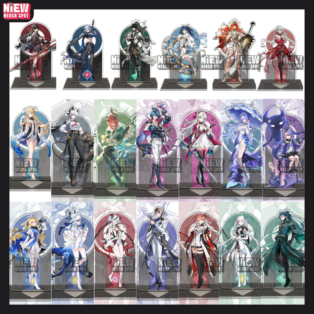 Wuthering Waves Stande WuWa Standee Zani Cantarella Shorekeeper Brant Carlotta Changli Jiyan Xiangli