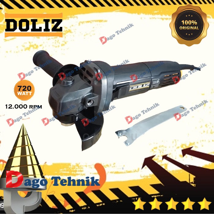 MESIN DOLIZ BA 730 BA730 720 วัตต์เครื่องบดมือตัดเหล็กขนาดใหญ่