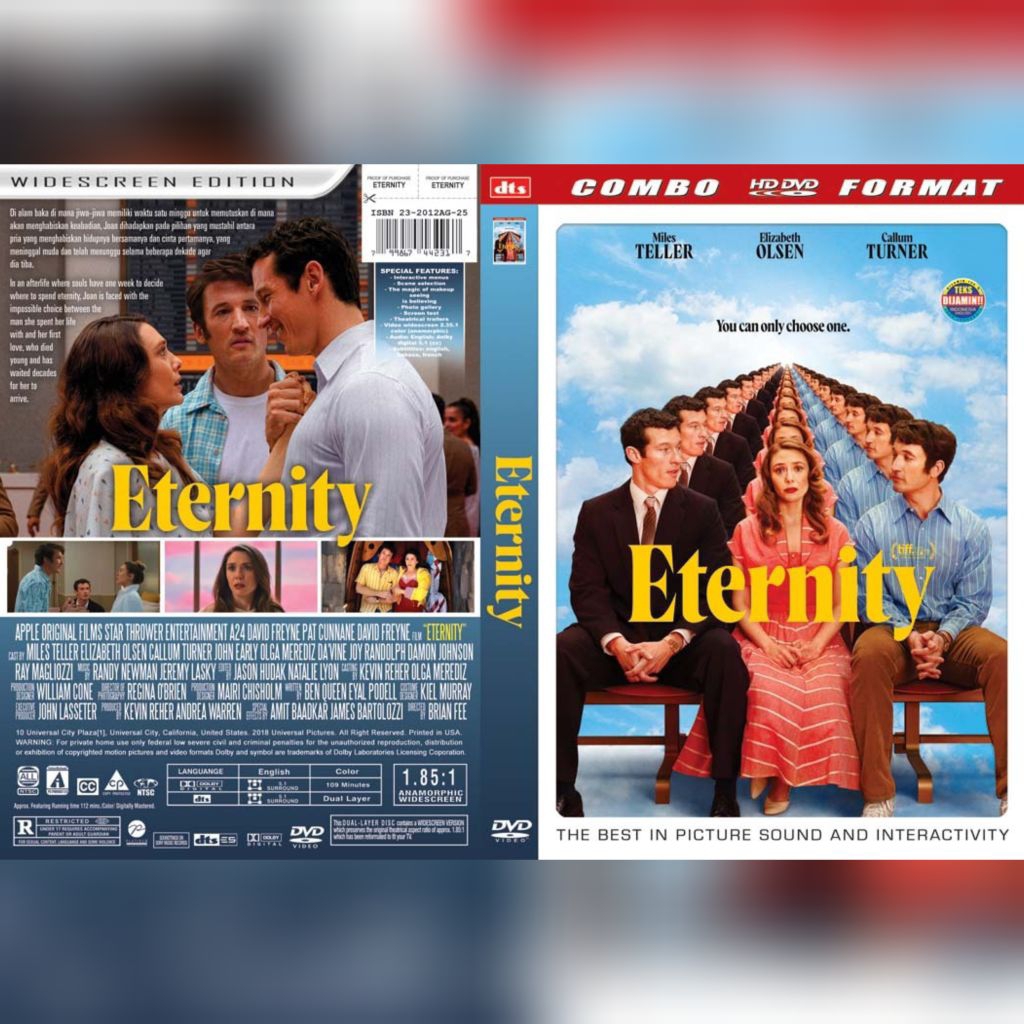 DVD Eternity 2025 (Elizabeth Olsen)
