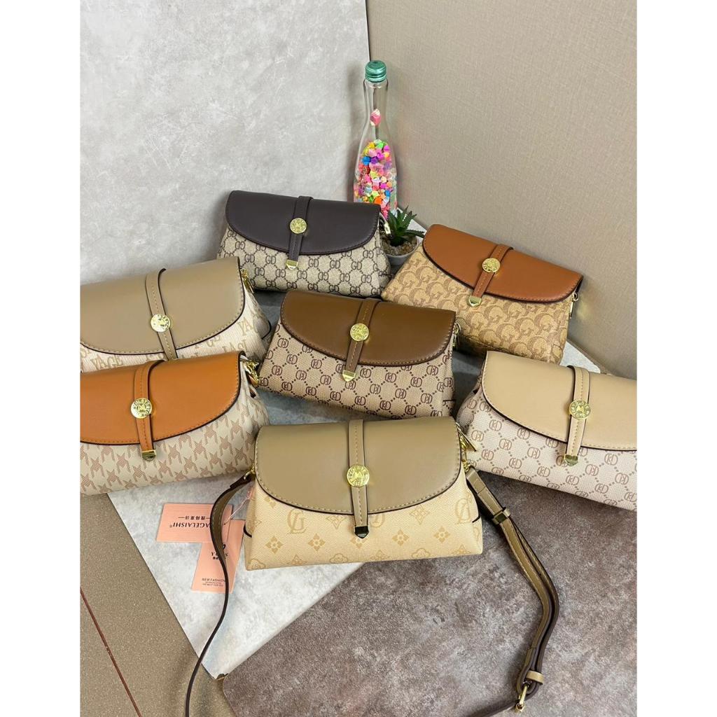 SEPOLE กระเป๋าสะพายข้างผู้หญิงนําเข้า 3780 MOTIF