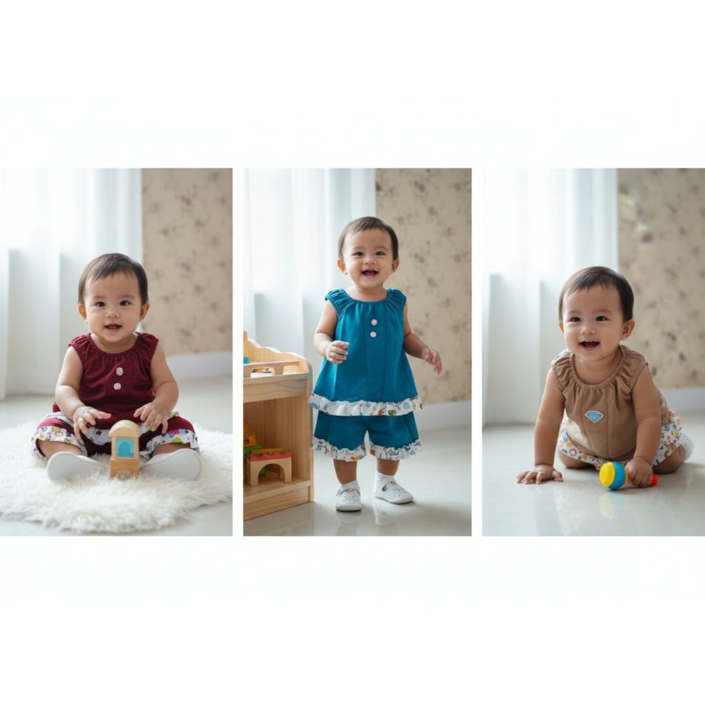 (5 SET) ชุด YUKENSI 6 MONTHS-18 MONTHS