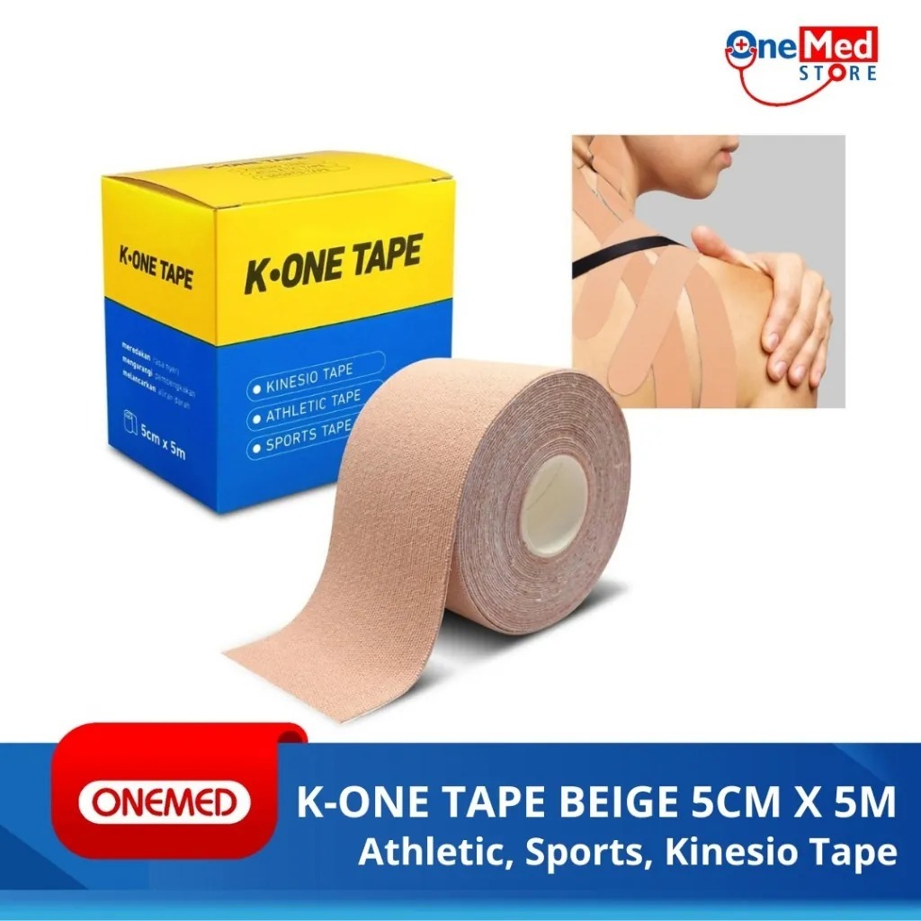 ONEMED K-ONE Tape 5CM X 5M / Kinesio Tape / เทปกีฬา / เทปกีฬา