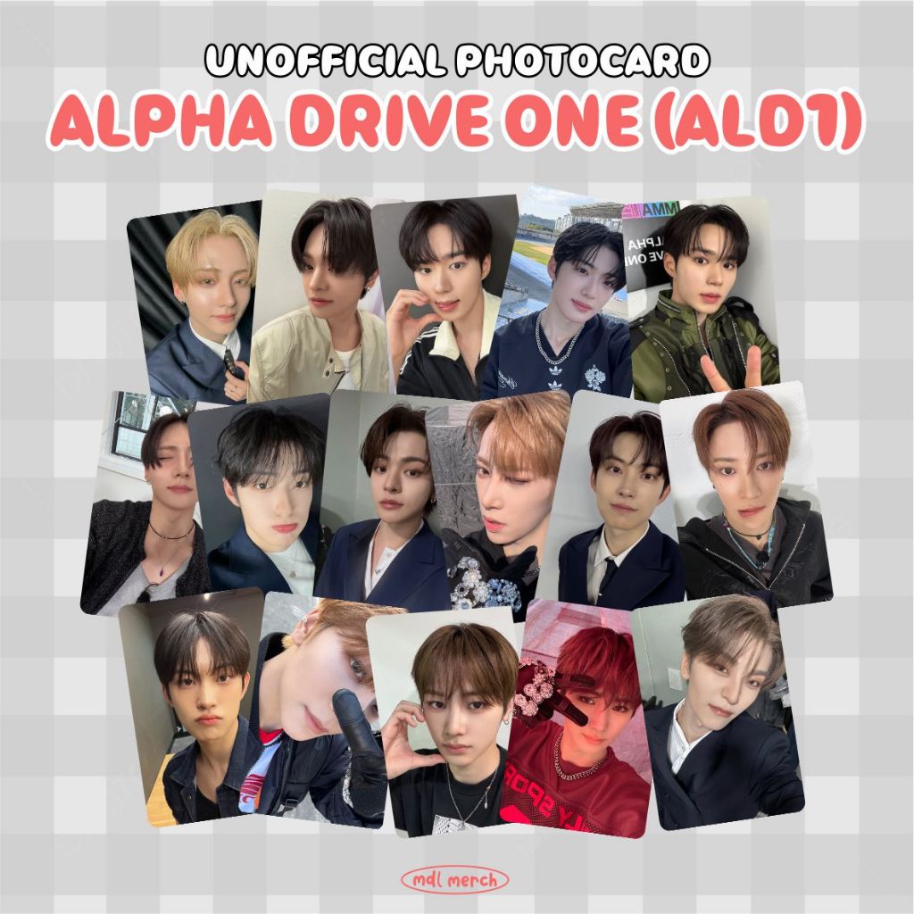 ALD1 / ALPHA DRIVE ONE / PHOTOCARD SELCA UNOFFICIAL KPOP / BOYS 2 PLANET / BOYS II PLANET / BOYS PLA