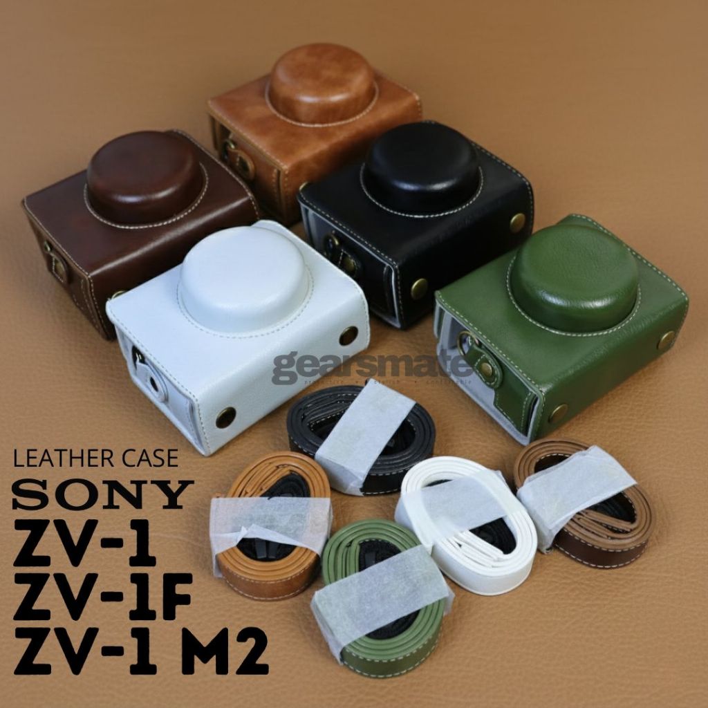 เคสสําหรับ Sony ZV1 ZV1F ZV1 Mark II กระเป๋ากล้องปกหนัง