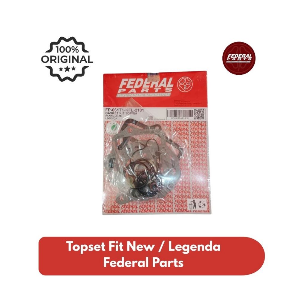 Topset Supra Fit ชิ้นส่วน Federal ใหม่ / ชุดบรรจุ มอเตอร์ Supra Fit New Federal / ปะเก็น Supra Fit N