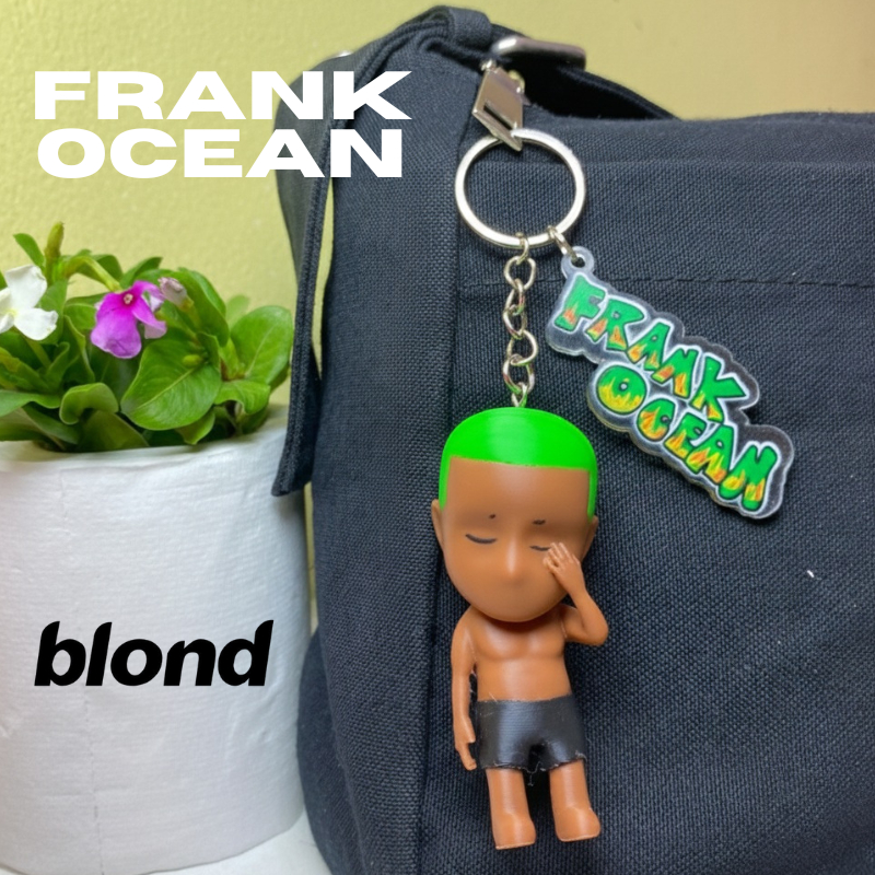 GANTUNGAN Frank Ocean พวงกุญแจ Blond อัลบั้มรูป Frank Ocean พวงกุญแจ