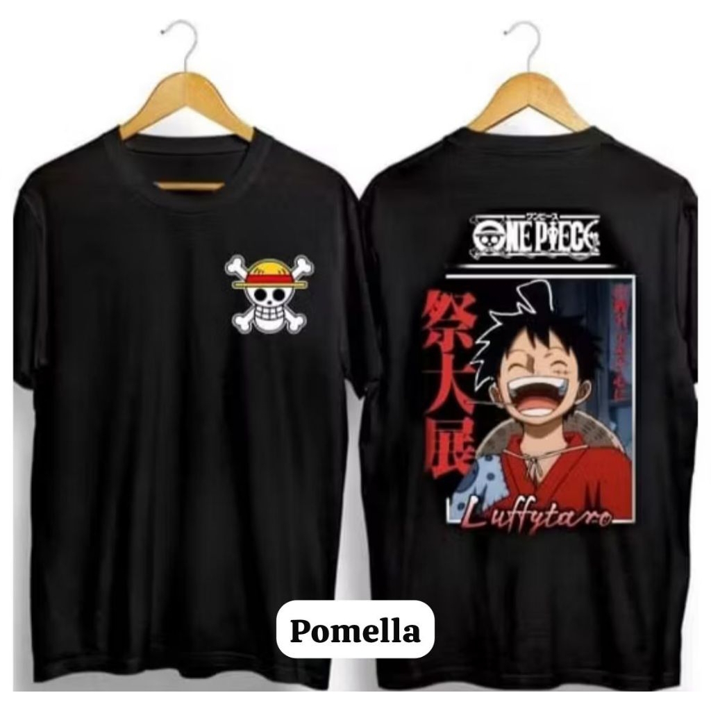 LUFFY TARO OVERSIZE เสื้อยืด LUFFY ANIME SCREEN PRINTING เสื้อยืด