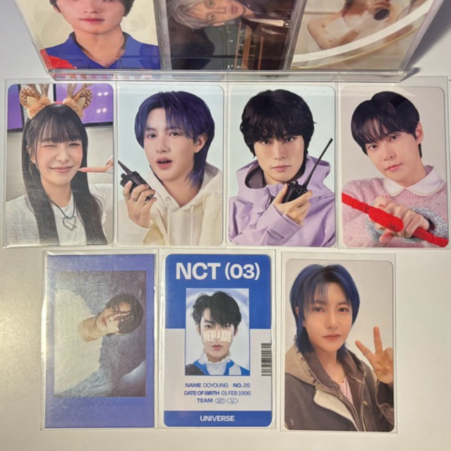 NCT Official Photocard (กํามะหยี่สีแดง, nkt,ehypen)