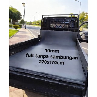 KARPET BAK MOBIL PICK UP JUMBO 270x170cm tebal 10mm NEW CARRY TAYOL300/GRANDMAX FULL TANPA SAMBUNGAN