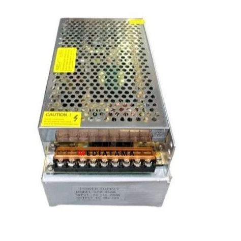 PSU 48V 10A Switching Power Supply PSU 48Volt 10Amper คุณภาพสูง 48 โวลต์ 10 Ampere พัดลมระบายความร้อ