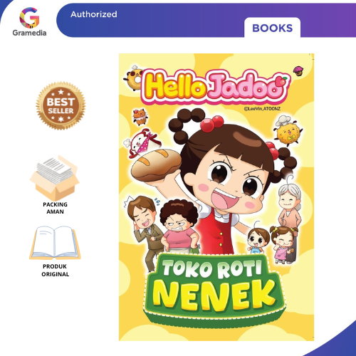 Gramedia Pekanbaru - HELLO JADOO: GRANDMOTHERS BREAD SHOP