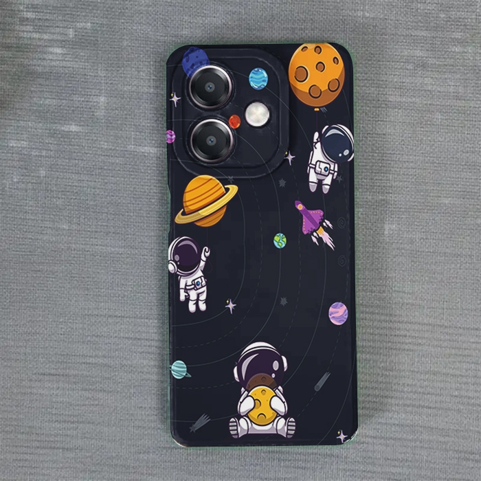 HP BNR 12 - ASTRONAUTS MOTIF CELLPHONE CASE สําหรับ OPPO A5I A5X A3X ใหม่ล่าสุด 2026 SILICON เคสโทรศ