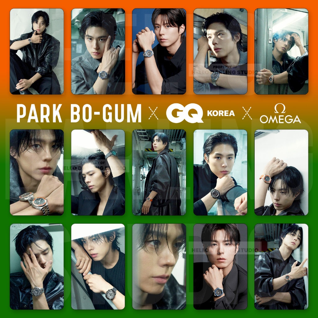 ชุดโฟโต้การ์ด Park Bogum GQ 2026 15 ชิ้น ไม่เป็นทางการ พัดลมทํา.