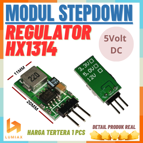 โมดูลควบคุมแรงดันไฟฟ้า DC 5V ประสิทธิภาพสูง HX1314G