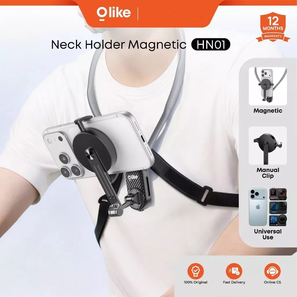 OlyIKE คอแม่เหล็ก HN01 – คอแม่เหล็ก FPV ยิง Anti-Shake สําหรับกล้อง HP & Action