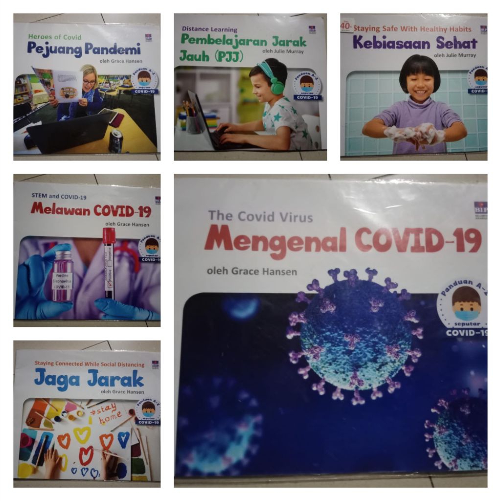 ชุดคู่มือ AZ ประมาณ COVID-19 จดจํา COVID-19 ป้องกัน COVID-19 นิสัยเพื่อสุขภาพ นักสู้ pandemi ระยะทาง