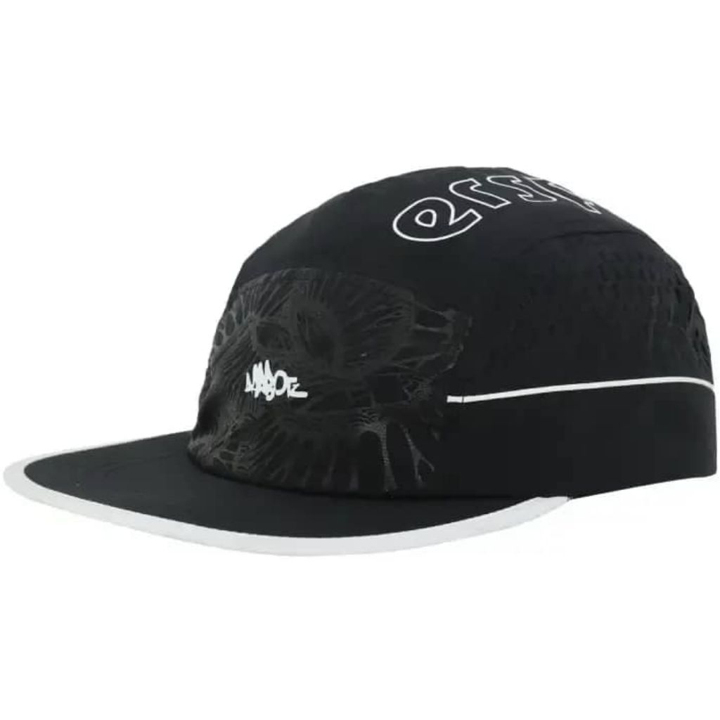 ERSPO X DARBOTZ 2025 Vortex Five Panel Caps หมวกกีฬาสีดํา