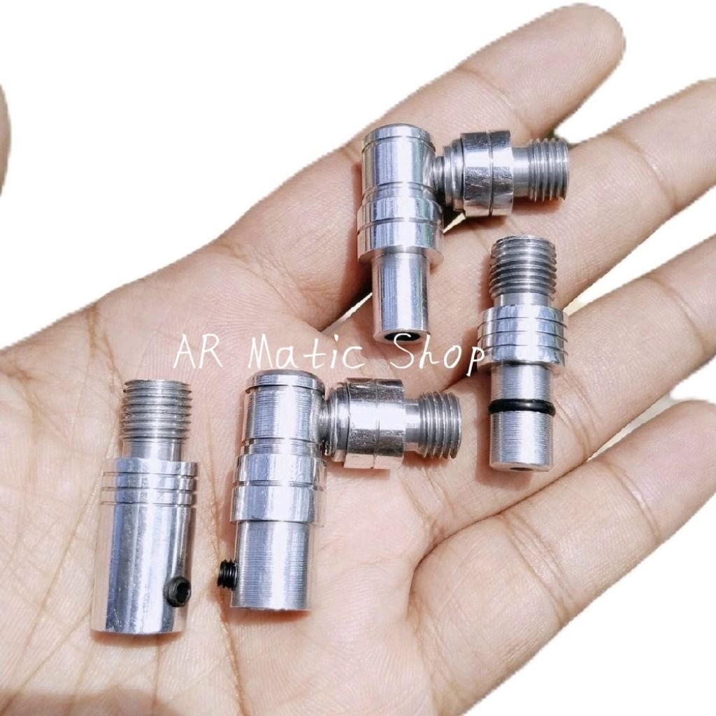 ขั้วต่อท่ออากาศเพลาสากลสําหรับ Matic Vario, Mio, Beat, Scoopy, Fino, Fazzio, Genio, PCX, Nmax, Aerox | อะไหล่แท้ใหม่