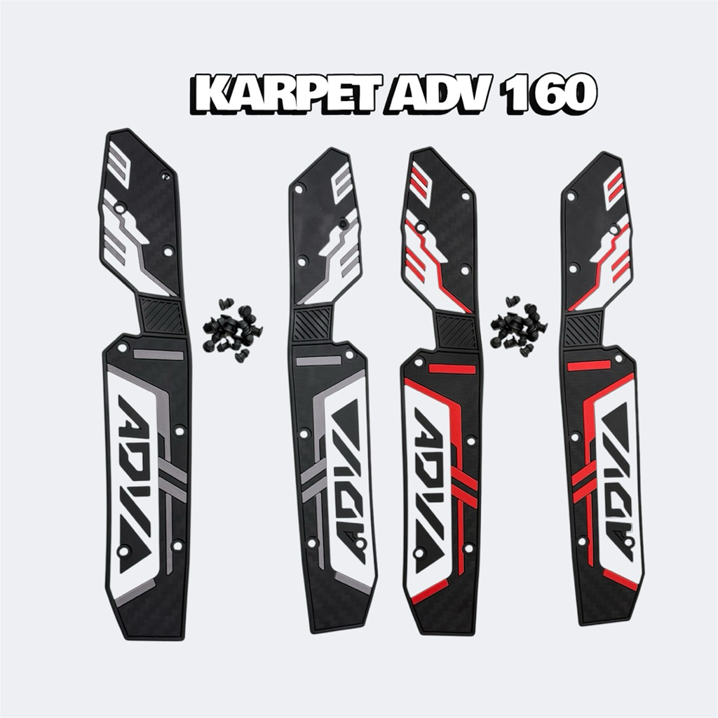 พรม Adv 160 v1 ยางขอบ Adv 160 v1 Adv 160 มอเตอร์ไซค์