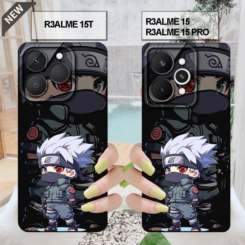 เคส REALME 15 2025 _ เคส REALME 15T 2025_ เคส REALME 15 PRO - เคสซิลิโคนสีดําใสสุดเท่