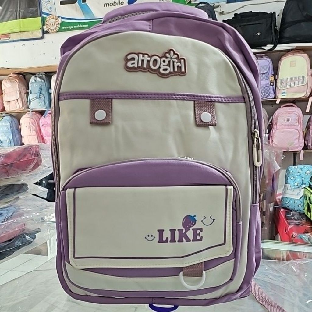 UNGU ALTOGIRL ORIGINAL GIRLS BACKPACK 75111 สีม่วง