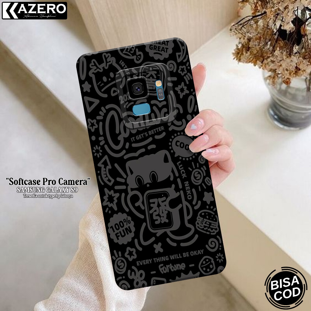 KAZEERO กรณี Samsung Galaxy S9 แฟชั่นกรณีความงาม Softcase Samsung Galaxy S9 ซิลิโคน Pro ปลอกกล้อง Sa