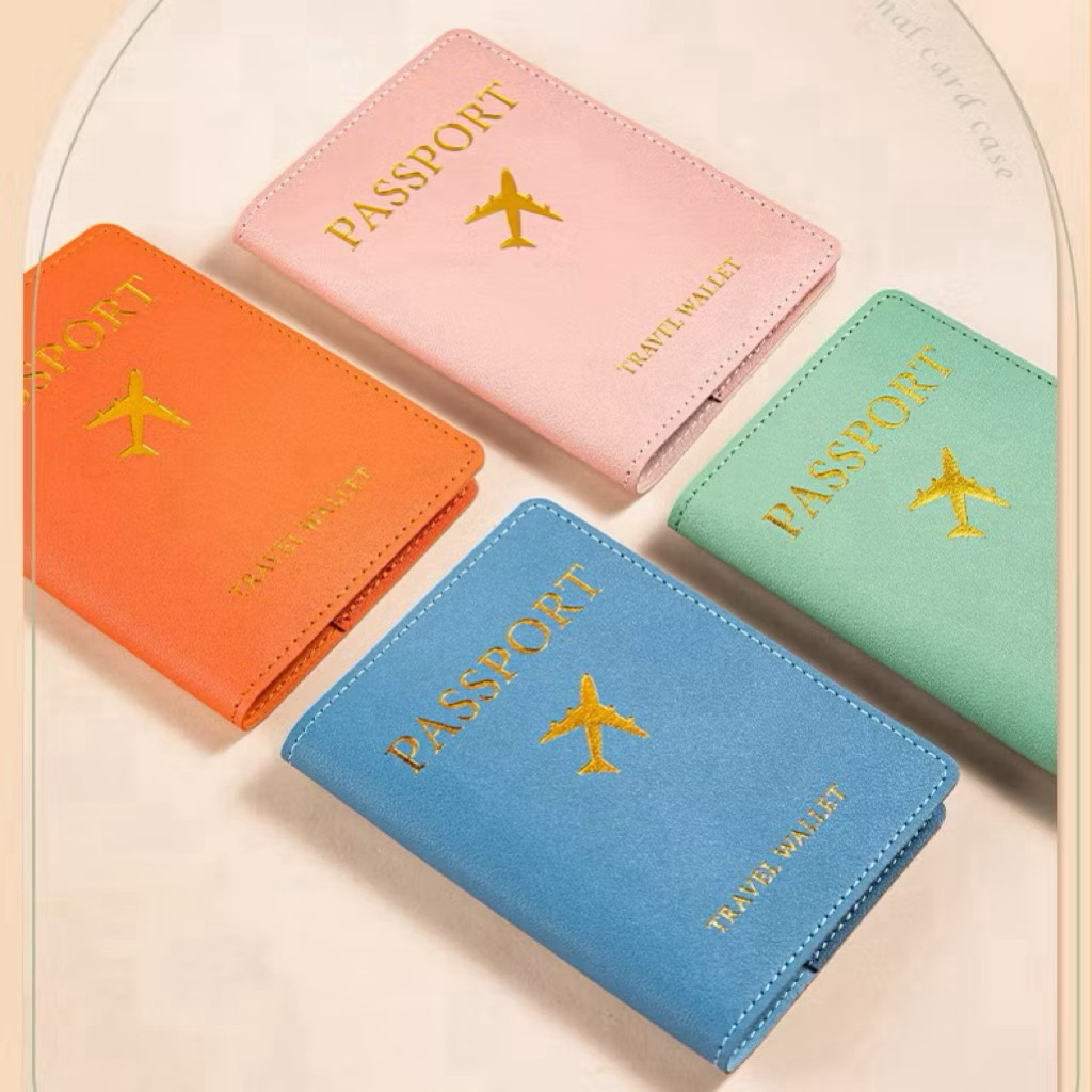 PASSPORT COVER PASSPORT COVER PASSPORT COVER SOFT MATERIAL PASSPORT CASE PORTABLE SIZE, REAL PIT