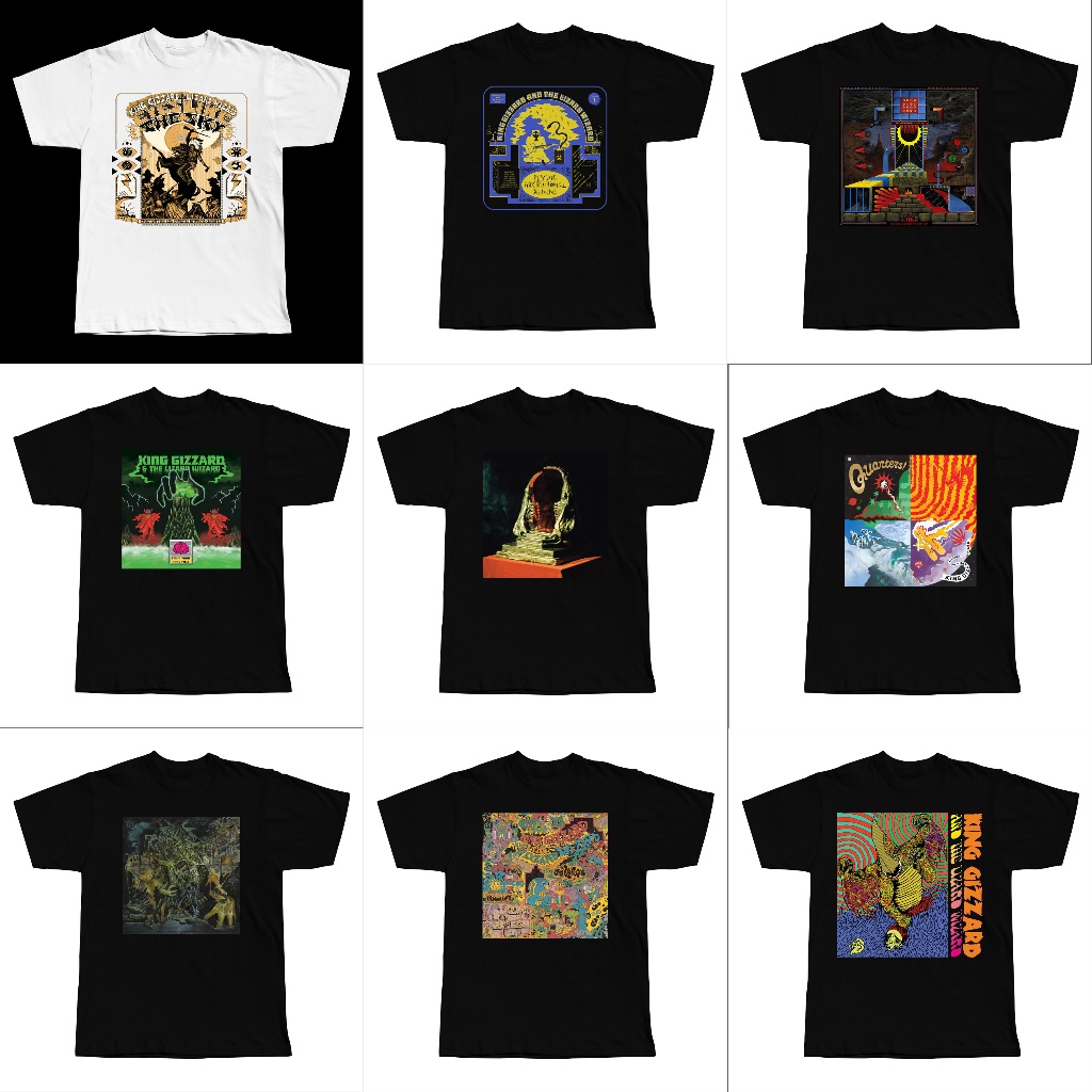 เสื้อยืด King Gizzard & the Lizard Wizard - ขายเสื้อยืดวงดนตรี KING GIZZARD & THE LIZARD WIZARD BAND