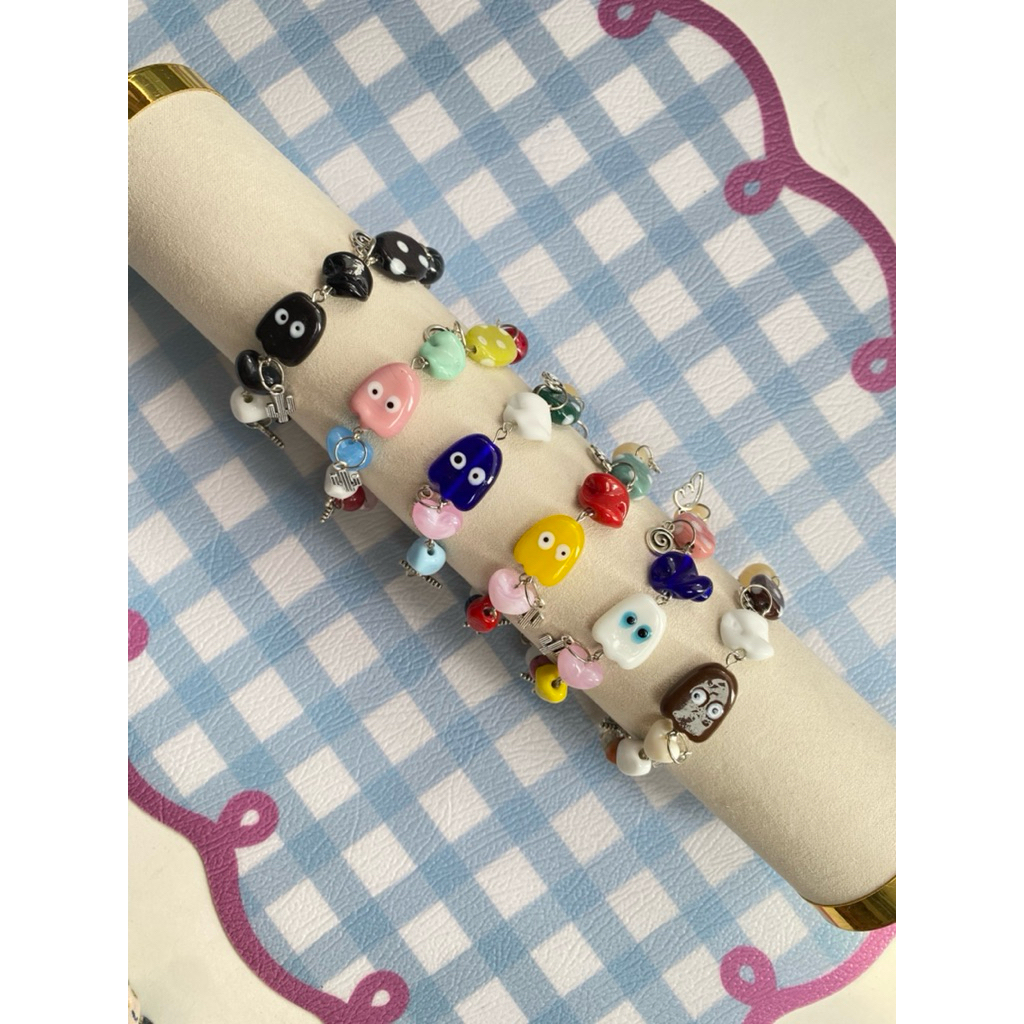 สร้อยข้อมือ Pacman / สร้อยข้อมือ Pacman / สร้อยข้อมือลูกปัด