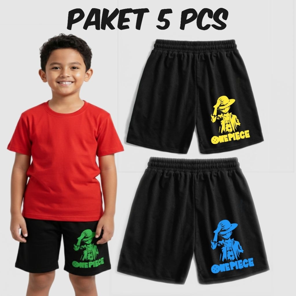 CONTENTTS 5 ชิ้นกางเกงขาสั้นเด็ก Unisex อายุ 7-15 ปีแฟชั่น Lotto Op
