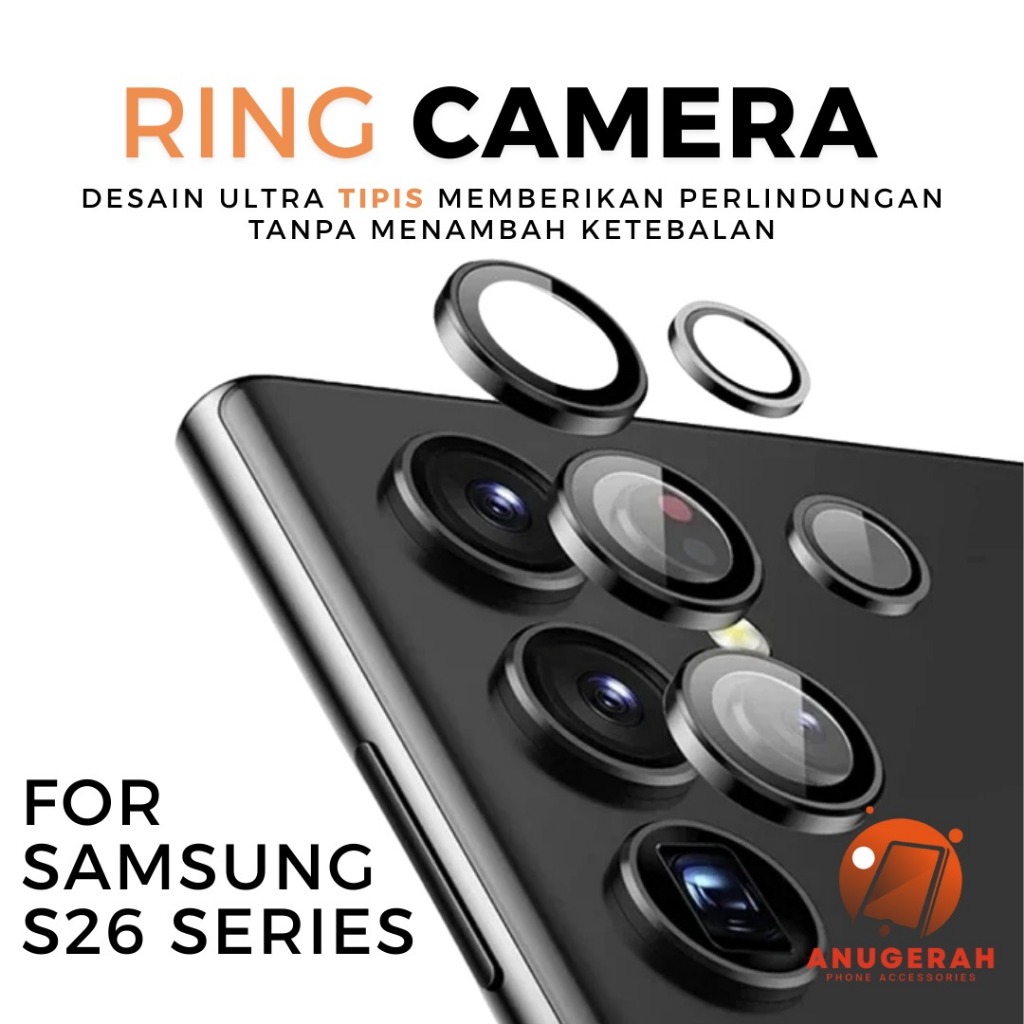 ตัวป้องกันแหวนกล้องสําหรับ SAMSUNG S26 S26 PLUS S26 ULTRA Eagle Eye เลนส์กล้องแหวน