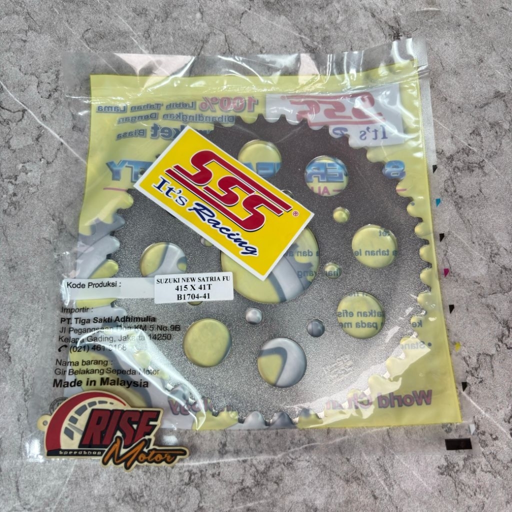 SSS 415 GEAR SUZUKI SMASH SATRIA FU UK 41