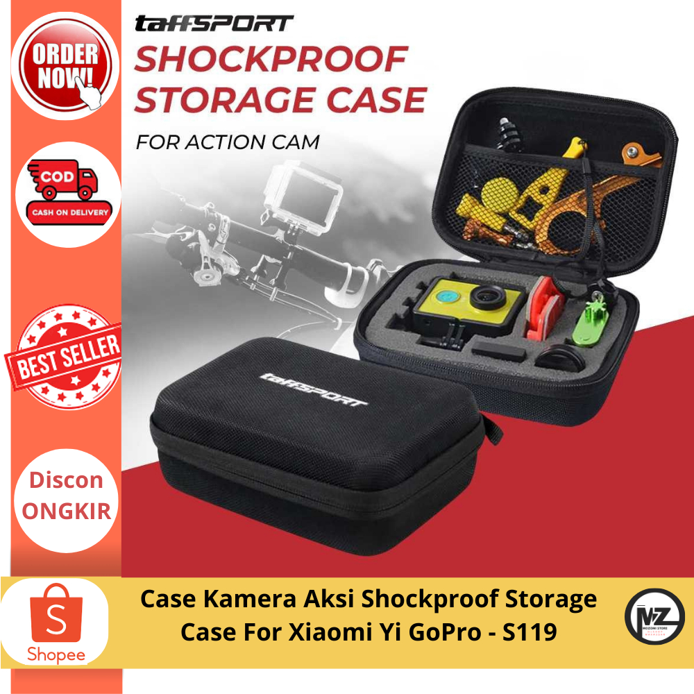 เคสสําหรับกล้องแอคชั่นแคมเมรากันกระแทกสําหรับ Xiaomi Yi GoPro - S119