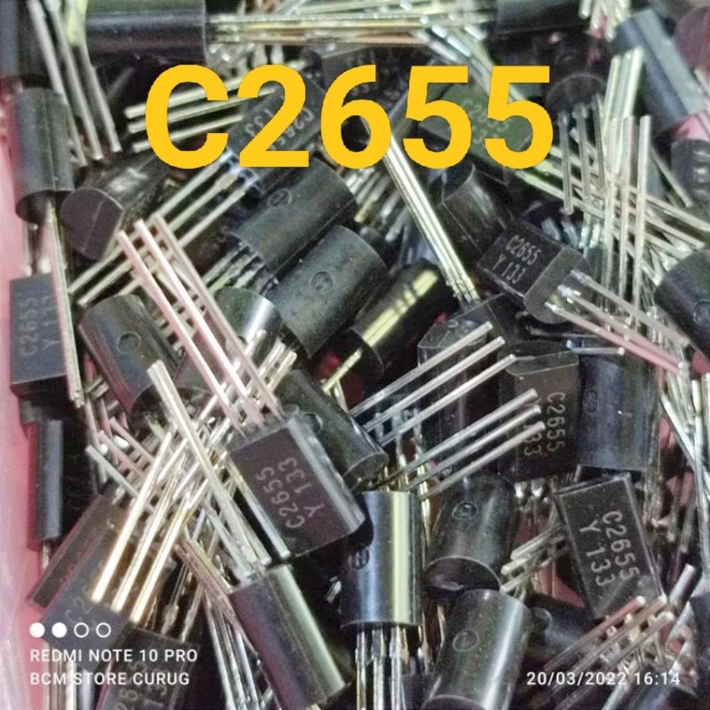 ทรานซิสเตอร์ C2655 TR C2655 2SC 2655 2SC2655 TOSHIBA