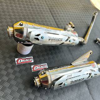 Knalpot Standar Racing Type Kenochi V2 Fullset Untuk Motor Aerox Nmax Vario Beat Mio Dll